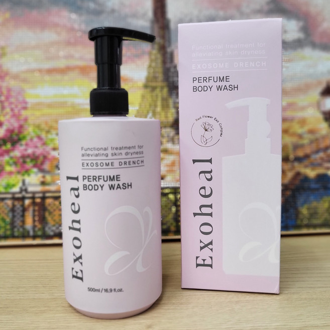 프리미엄클린샤워 등드름 가드름 엑소리젠 엑소힐 엑소좀 드렌치 퍼퓸 바디워시 바디클렌저, 1개, 500ml