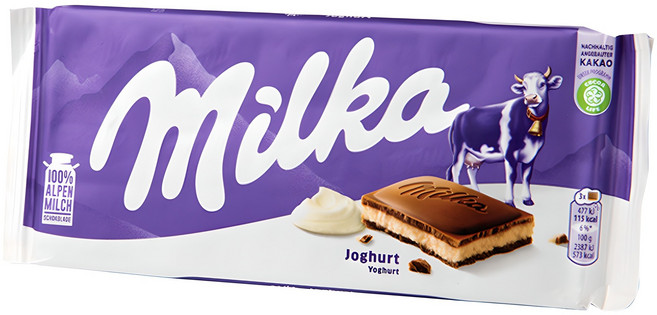 밀카 초콜릿 요거트, 100g, 1개