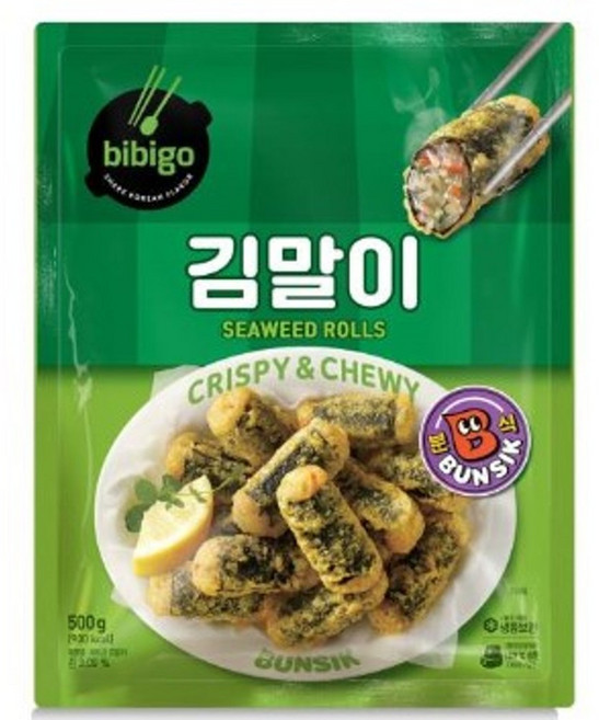 CJ제일제당 비비고 김말이튀김(냉동) 500g /무료배송, 1개