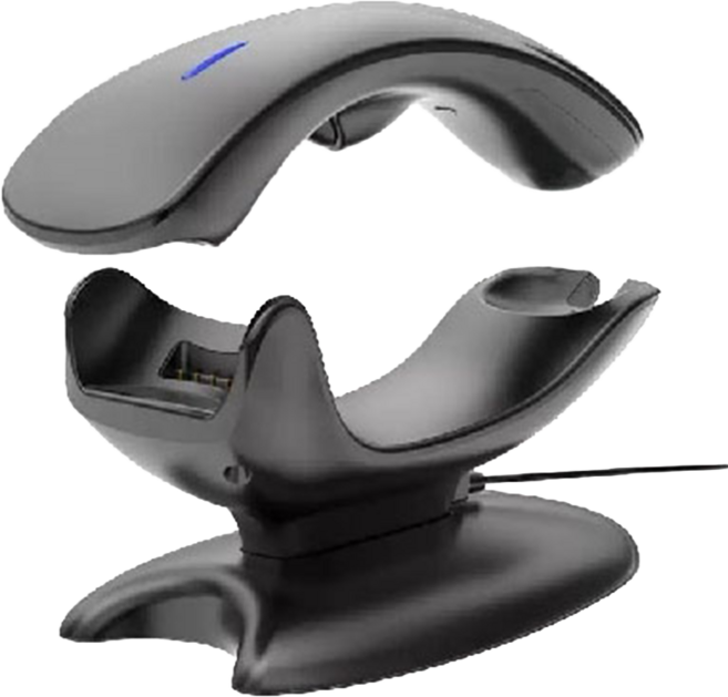 DK-1788W 無線二維 (藍牙/2.4G無線傳輸), 1個, 掃碼槍(不含電池)+傳輸底座