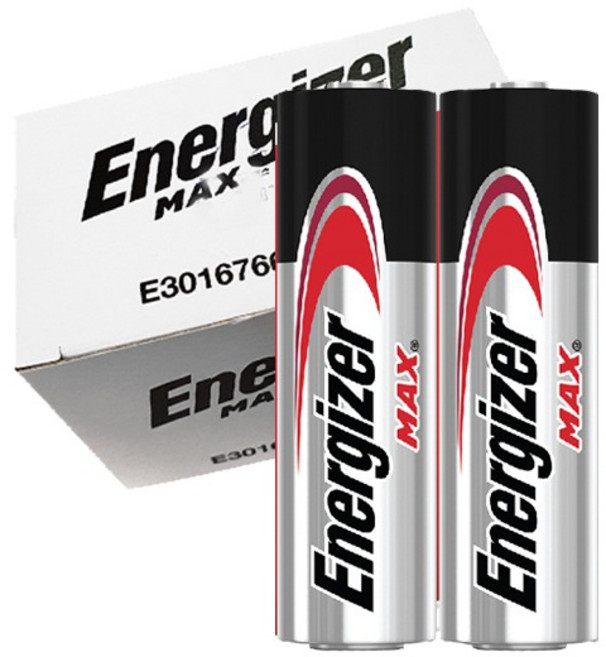 에너자이저 맥스 알카라인 건전지 벌크 AA2입 x 12개