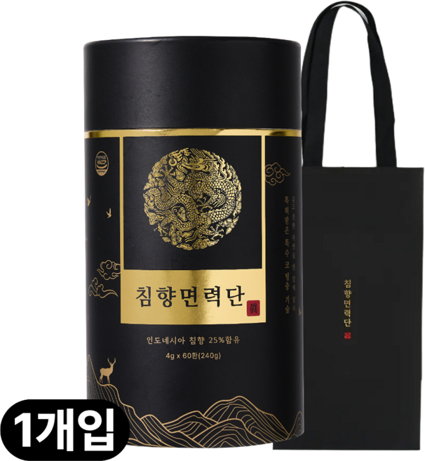 이뮨랩 침향면력단 침향25% 침향환 경옥고 공진단 명절 설날 선물세트, 1개, 240g