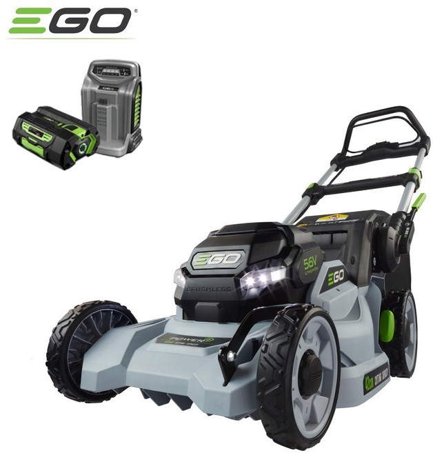 무선 전기 배터리 충전 자주식 잔디깍기 제초기 LM1700E-SP, 4세트