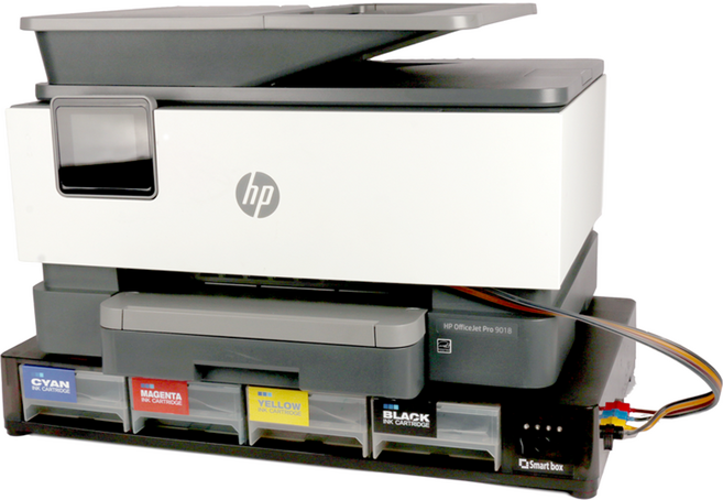 HP 오피스 잉크젯 복합기 프로 9010[리퍼비시] 무칩 무한풀세트 8710 후속, HP9010 무한풀세트+아이팩 1200ml