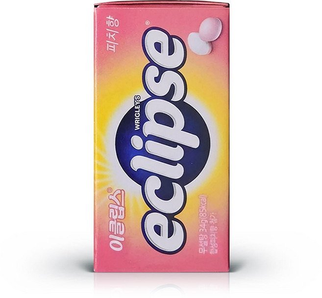 이클립스 피치 복숭아맛 캔디 34g 1개