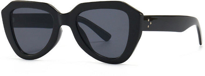 뉴모던 빈티지 헥사곤 선글라스 INS풍 스트리트샷 리벳