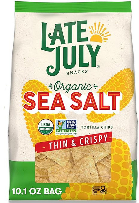 레이트줄라이 씨 솔트 씬 & 크리스피 토르티야 칩, 286g, 1개