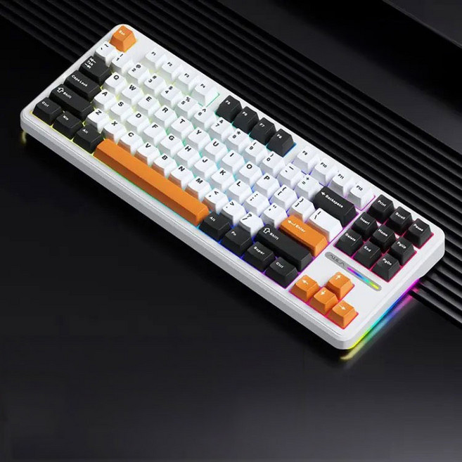 AULA 아우라 F87 PRO 타란튤라 독거미 기계식 커스텀 키보드, TimeSpaceSecret(PRO), 금축