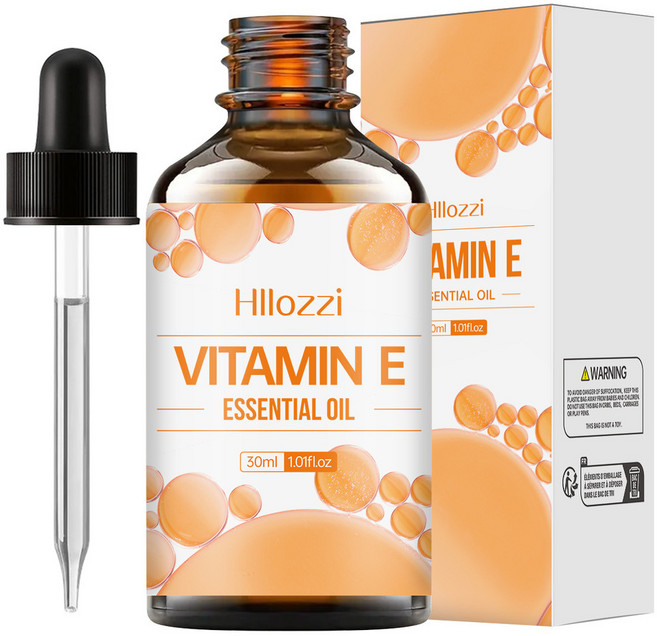 Hllozzi 65款 30ml 植物精油 香薰 按摩 芳香 護膚 蓖麻油 薰衣草 玫瑰精油, 1個, VE 維生素精油精油