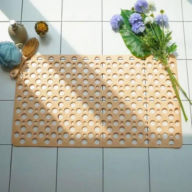 KC인증 향균인증 향곰팡이인증 논슬립 욕실매트 유아용 르깜므, 1개, 살구