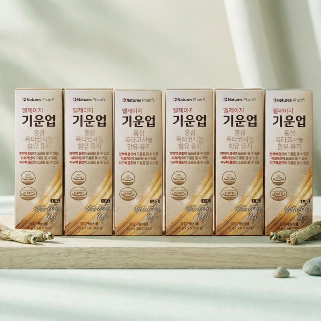 네이처스팜 엘제이지 기운업 30포, 30g, 30개