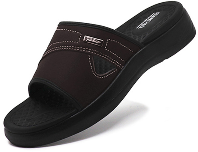 사일런트힐 남성 슬리퍼 푹신한 이중쿠션 남자 빅사이즈 사무실화 KS019