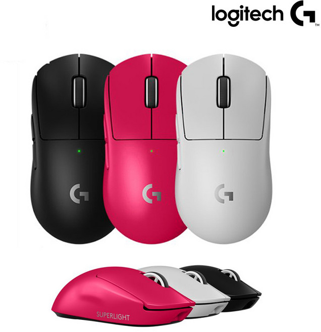 로지텍 코리아 (정품) 지슈라 2 G PRO X SUPERLIGHT 2 게이밍 무선 마우스 (충전독 미 포함), 지슈라2 화이트