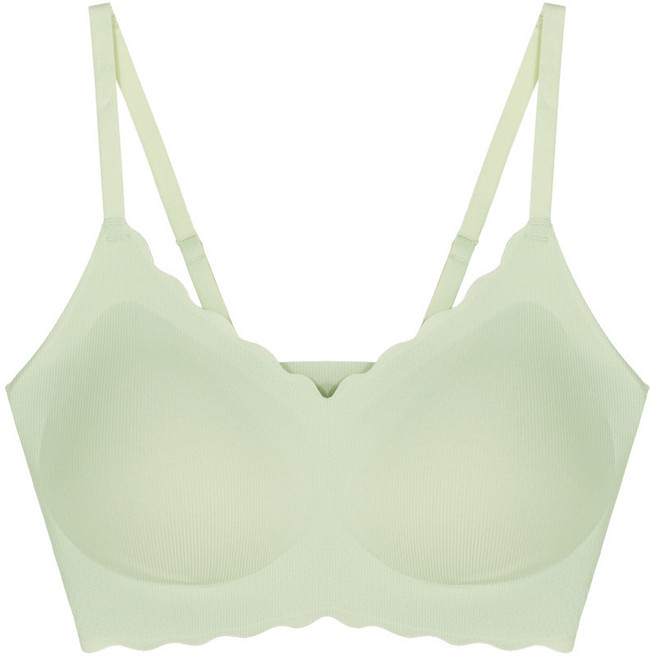 DFMEI 冰絲涼感無痕內衣女無鋼圈小胸聚攏專用薄款美背文胸女士