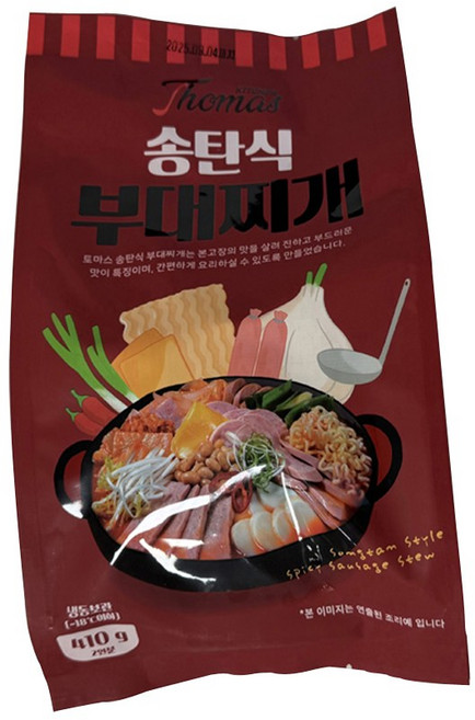 송탄식 부대찌개 410g, 1개