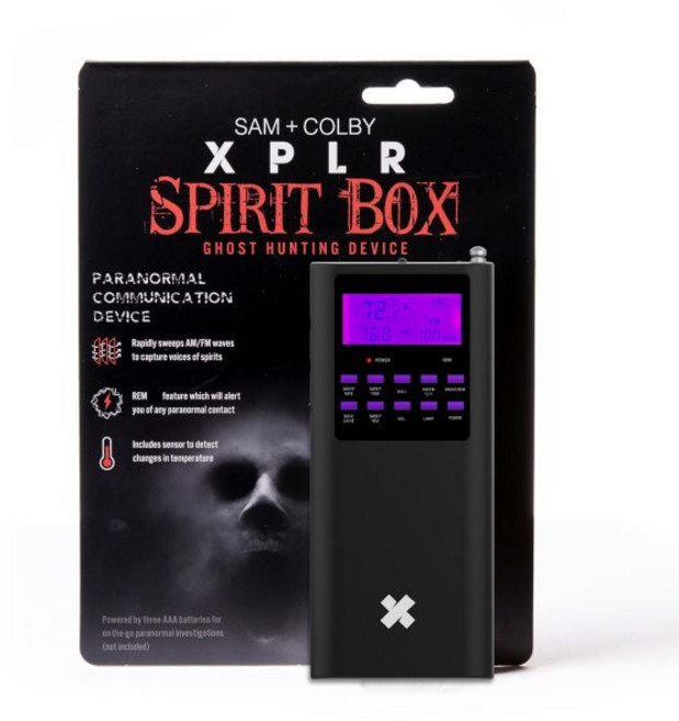 샘 앤 콜비 XPLR 스피릿 박스 초자연 현상 탐지 장비 유령 출몰 지역 생존 고스트 헌터 스캐너 EMF EVP 탐지기 영혼 소통을 종합 도구 2122857, 샘과 콜비 XPLR 스피릿 박스 | 초자연적 탐지 장비, 1개