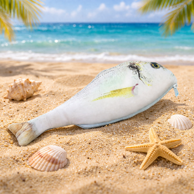 싱싱한 생선필통 파우치 물고기필통 지퍼필통, 1. 망상어, 1개