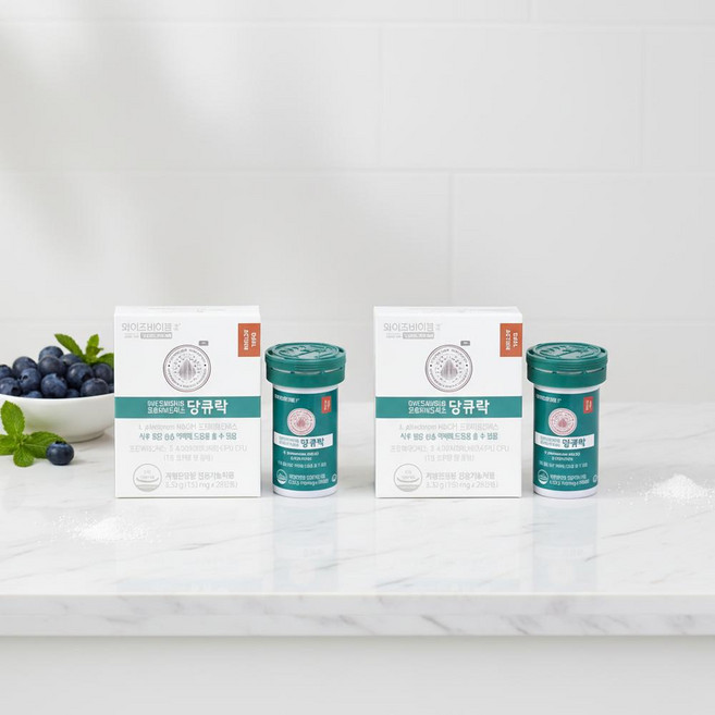 유한양행 당큐락 혈당유산균 당케어 당화혈색소 HAC01, 28정, 2개