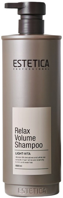 에스테티카 릴렉스 볼륨 샴푸 1500ml 대용량 추천 컬러 보색 퍼퓸, 1.5kg, 2개