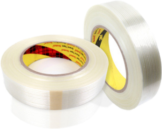 NW 필라멘트 테이프 자국없는 튼튼한 고정 포장 5cm, 1개, 55m, 50mm