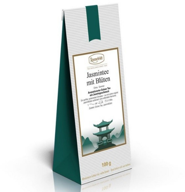 로네펠트 자스민 꽃차 (녹차) 100g, 1개, 1개입