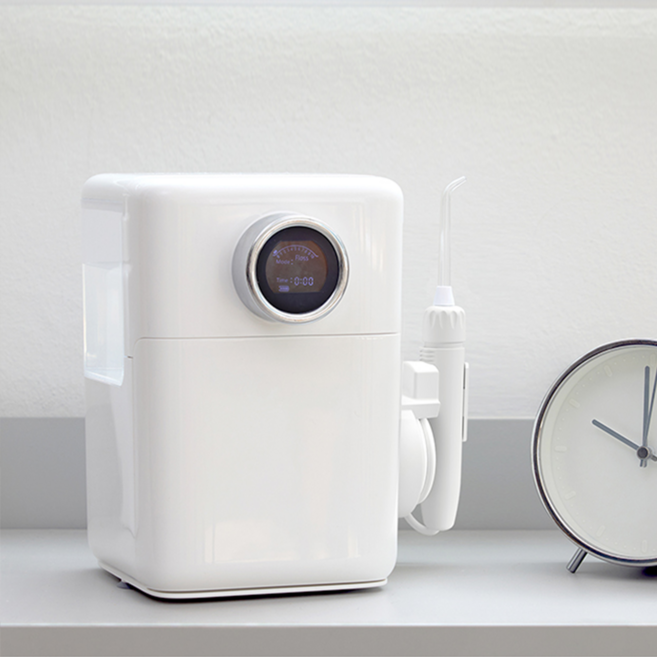 대용량 가정용 물치실 구강세정기, 흰색