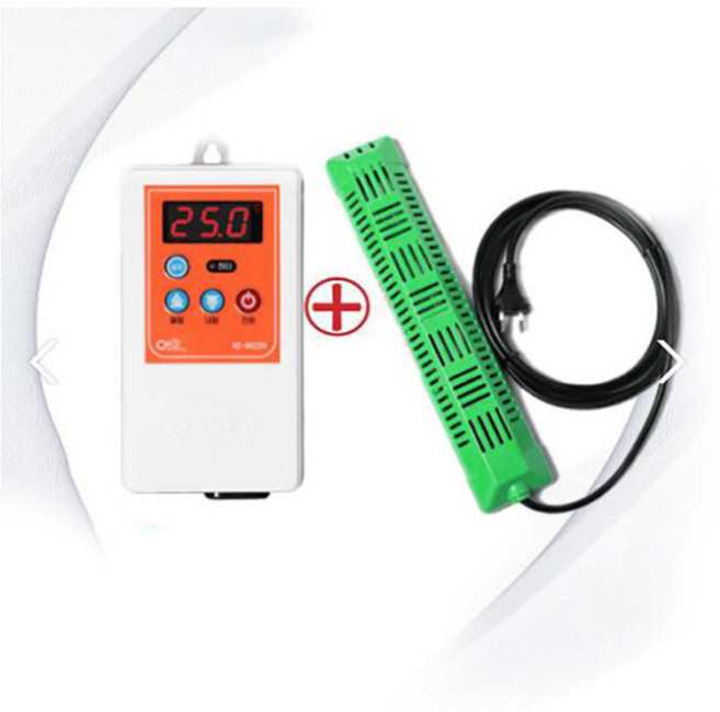 횟집 수족관용 티타늄 침수히터(히터봉) (1.5Kw 2Kw) + 온도조절기포함 OKE-6422H / 대형활어 수족관용 KC인증 안전히터봉, 티타늄 침수히터 (2Kw) + OKE-6422H, 1개