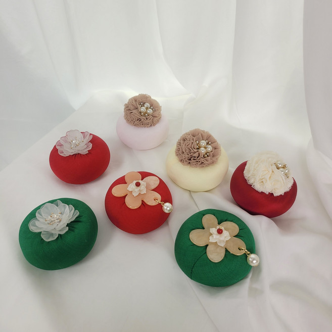 한복머리띠 한복머리장식 돌잔치소품 백일잔치 전통소품토탈샵 별빛작업실