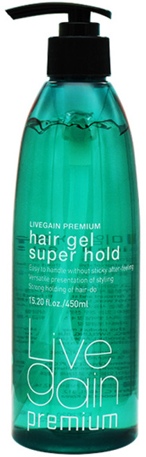 새한 리브겐 프리미엄 헤어젤 슈퍼홀드 450ml, 1개