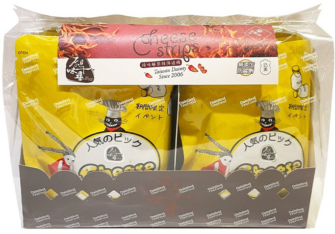 Daintiest FineFood 辛乳酪絲, 176g, 1盒