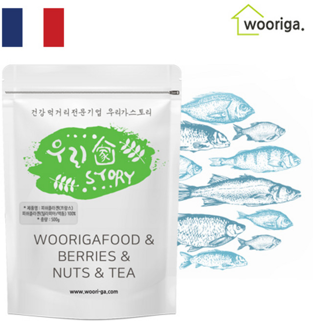 우리가스토리 프랑스산 피쉬콜라겐 분말, 500g, 1개