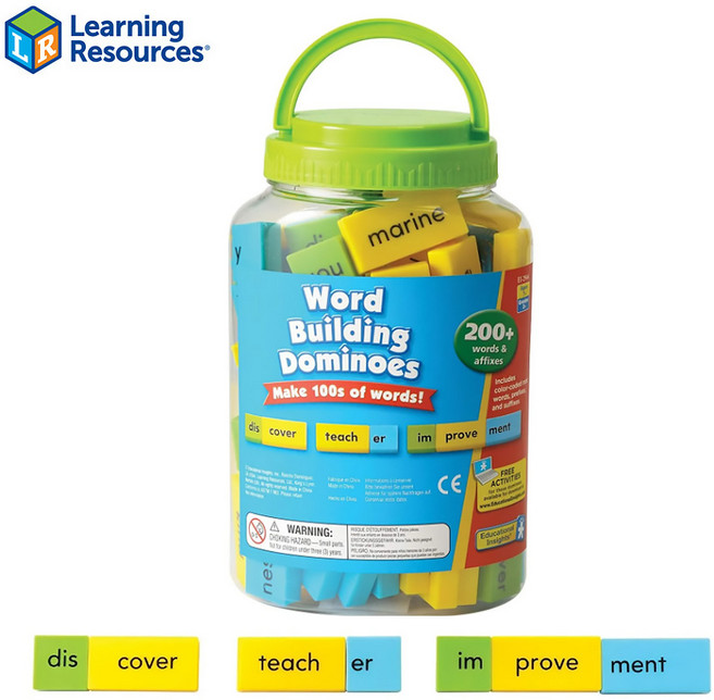 러닝리소스 워드 빌딩 도미노 영어단어 EDI2944 유아 초등영어 영어유치원 교구, 단품, 일사천리빨리 쿠팡 1
