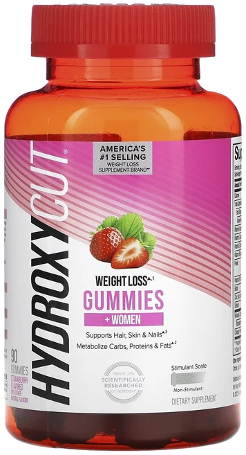 건강챙기세요 Hydroxycut 체중 감량 구미젤리 + 여성 딸기 맛 구미젤리 90개 백살까지오래오래, Hydroxycut체중감량구미젤리여성딸기맛구미젤리90개 - 쿠팡