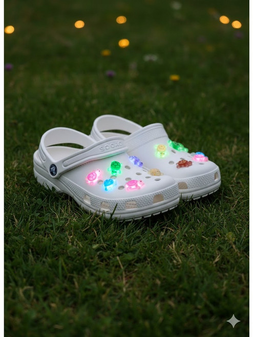 발광 거북이 신발 꾸미기 DIY 참 10개 세트, 1개, 야광거북이