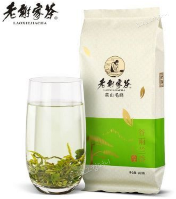 1급 곡우난향 황산모봉 녹차 100g 우전 황산 특산차 데일리용 구량차 산차, 1개, 1개입