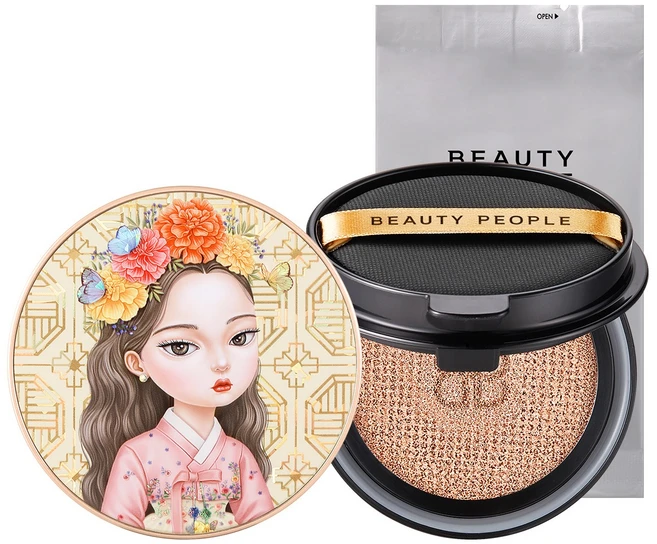 본품+리필 뷰티피플 철벽녀 시즌16 두유 크림 커버 쿠션 파운데이션 18g, 1개, 본품[버전2]+리필/23호 - 쿠팡