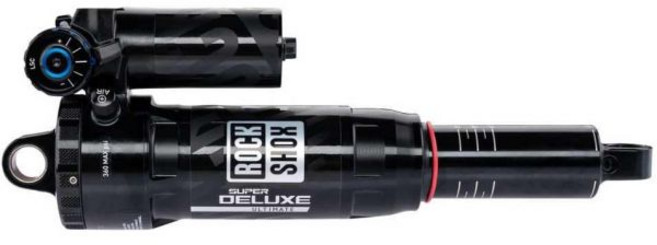 자전거 리어 샥 뒷쇼바 충격 흡수 RockShox 슈퍼 디럭스 얼티밋 RC2T 쇼크 - 230 x 65mm 리니어 Reb/L1Comp 320파운드 L/O 표준 C1 커먼칼 메타