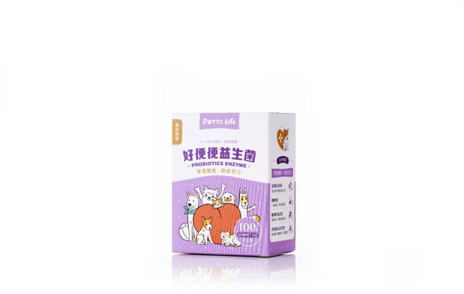 Potto Life 好便益生菌 寵物益生菌 100億 膠囊, 1個, 毛嘻毛嘻-好便便益生菌 ( 膠囊 ), 60顆