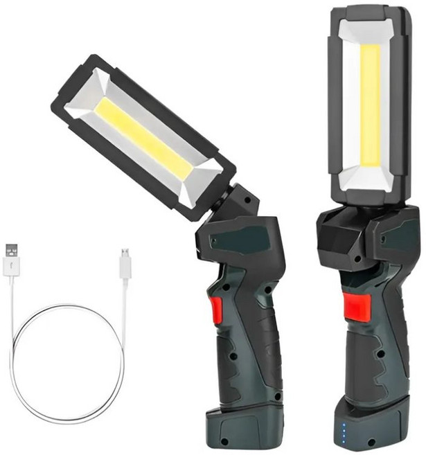 멀티멀타 LED 전문가용 써치 후레쉬 랜턴 충전식 kxk08, 1개, 단일