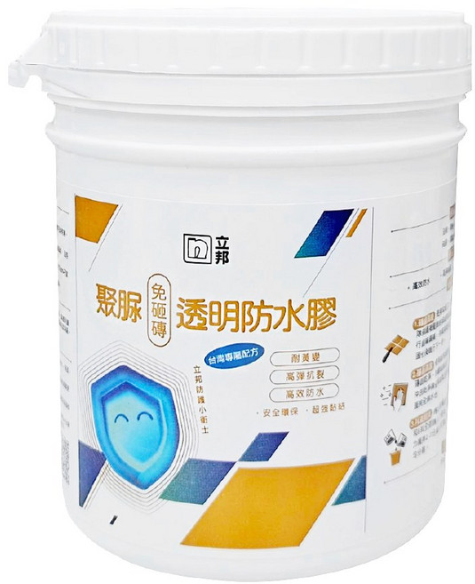 立邦 聚脲免砸磚透明防水膠, 透明, 300g, 1個