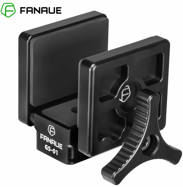 FANAUE GS 01 플레이트용 삼각대 클램프 QR 사냥 스위스 마운트 Arca 안장 라이플 어댑터, 1개, GS-01