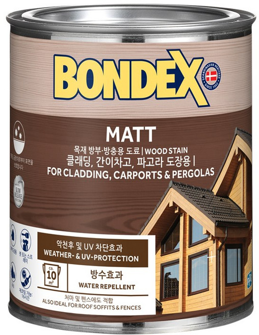 본덱스 오일스테인 750ml, 729 티크, 1개