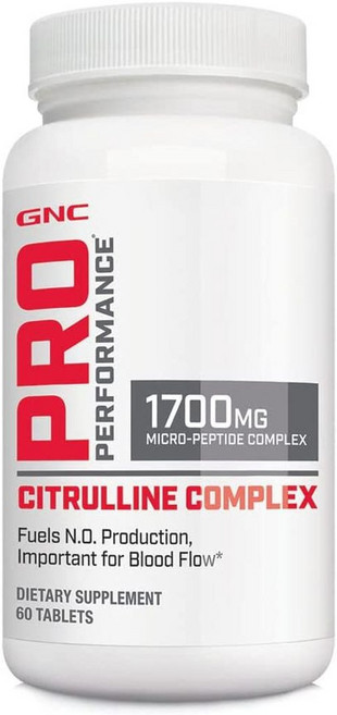 GNC 프로 퍼포먼스 시트룰린 콤플렉스 1700mg 60캡슐, 1개, 60정