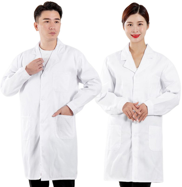러빙랩 고급형 실험가운 남여공용 실습복 실험복 의사가운 약국 간호사