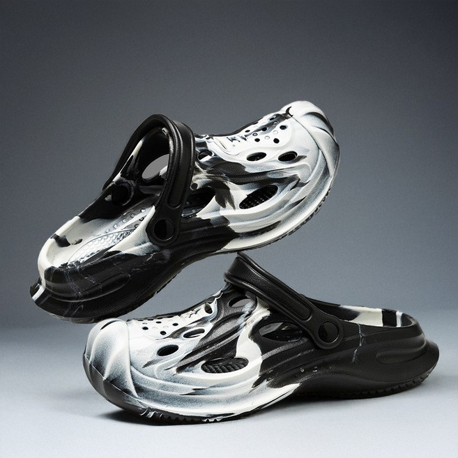 카모웨이 액티브 슈즈 남성 논슬립 발편한 EVA 멀티 샌들 미끄럼방지 방수 사무실 물놀이 다용도 슬리퍼 실내화 R-S37