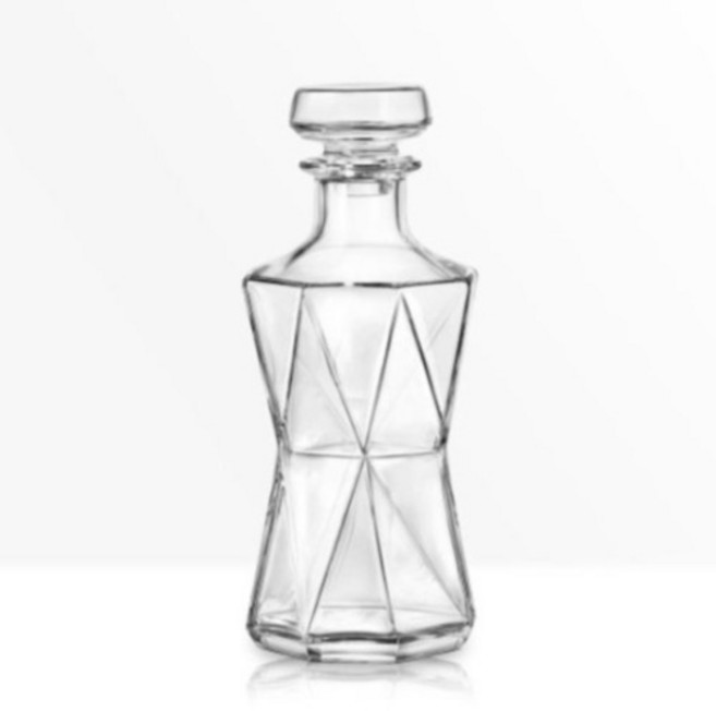 보르미올리로코 800ml 위스키 디캔터 와인 양주 하이볼 보관유리병 디켄터, 1개