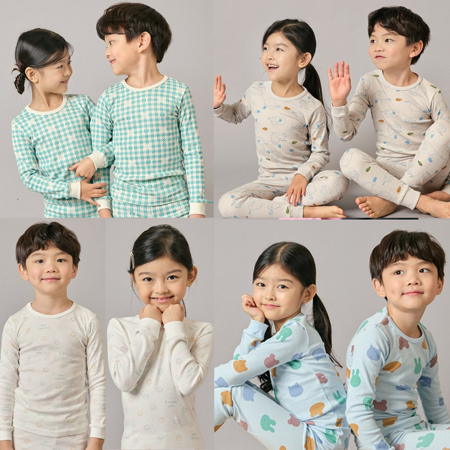 캐릭모아키즈 30수 20수 내의 유아내복 아동내의 주니어내의 모음