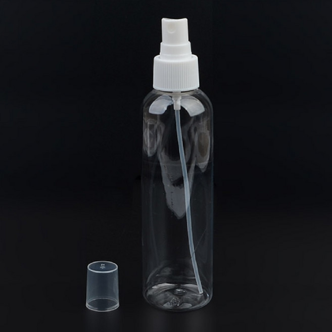 휴대용 향수 소독제 화장품 미스트 안개분사 스프레이 투명 용기 공병 200ml, 1개