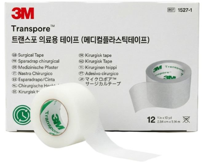3M 트랜스포 1527-1 (2.5cmX9.1m*12개입), 1개, 12개입