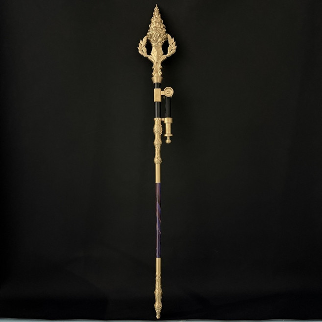 Cosplay 權杖 手杖 cos道具 拍照 明日方舟酒神酒神兩段, 1個